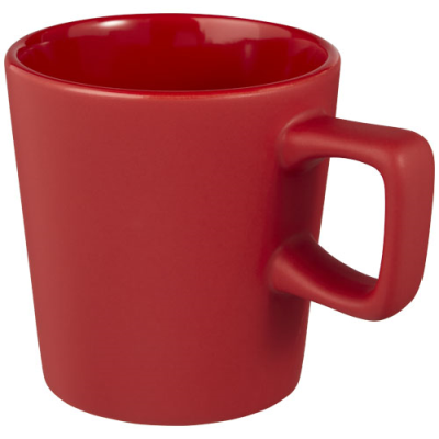 Picture of ROSS 280 ML CERAMIC POTTERY MUG in Red