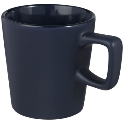 Picture of ROSS 280 ML CERAMIC POTTERY MUG in Navy.