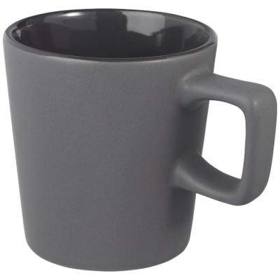 Picture of ROSS 280 ML CERAMIC POTTERY MUG in Matted Grey.