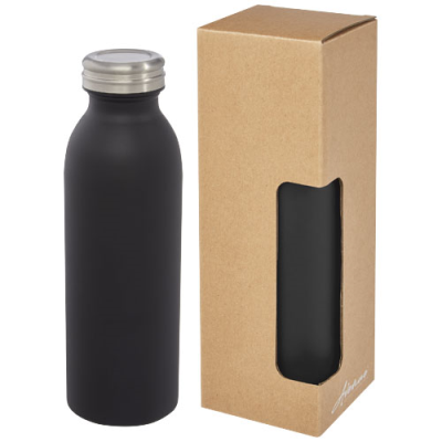 Picture of RITI 500 ML COPPER VACUUM THERMAL INSULATED BOTTLE in Solid Black.