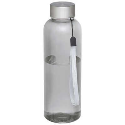 Picture of BODHI 500 ML RPET WATER BOTTLE in Clear Transparent Black.