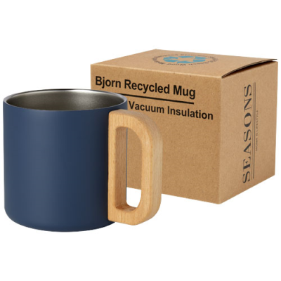 Picture of BJORN 360 ML RCS CERTIFIED RECYCLED STAINLESS STEEL METAL MUG with Copper Vacuum Insulation