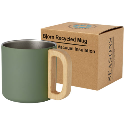 Picture of BJORN 360 ML RCS CERTIFIED RECYCLED STAINLESS STEEL METAL MUG with Copper Vacuum Insulation