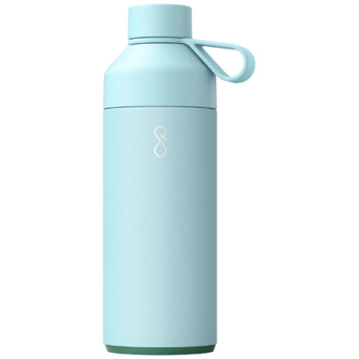 Picture of BIG OCEAN BOTTLE 1000 ML VACUUM THERMAL INSULATED WATER BOTTLE in Light Blue.