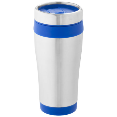 Picture of ELWOOD 410 ML RCS CERTIFIED RECYCLED STAINLESS STEEL METAL THERMAL INSULATED TUMBLER in Blue