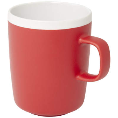 Picture of LILIO 310 ML CERAMIC POTTERY MUG in Red