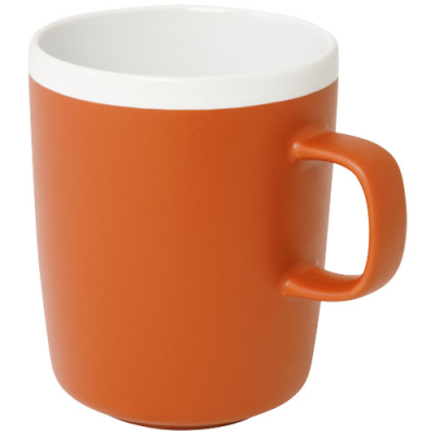 Picture of LILIO 310 ML CERAMIC POTTERY MUG in Orange