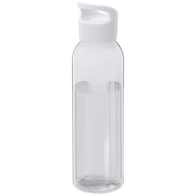 Picture of SKY 650 ML RECYCLED PLASTIC WATER BOTTLE in White