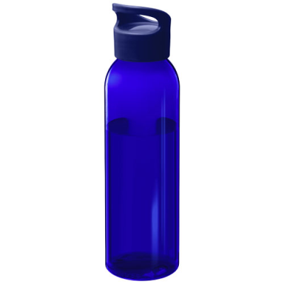 Picture of SKY 650 ML RECYCLED PLASTIC WATER BOTTLE in Blue