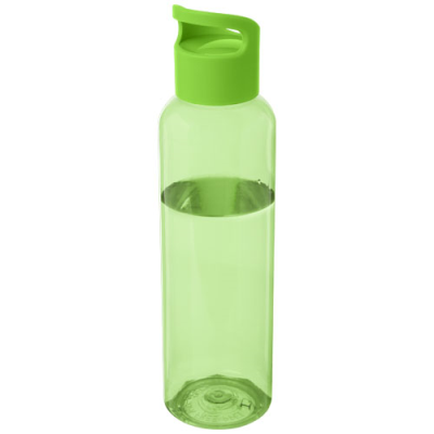 Picture of SKY 650 ML RECYCLED PLASTIC WATER BOTTLE in Green
