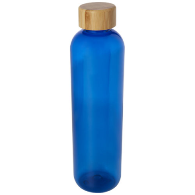 Picture of ZIGGS 1000 ML RECYCLED PLASTIC WATER BOTTLE in Blue.