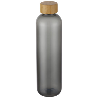 Picture of ZIGGS 1000 ML RECYCLED PLASTIC WATER BOTTLE in Charcoal
