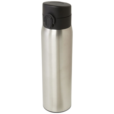 Picture of SIKA 450 ML RCS CERTIFIED RECYCLED STAINLESS STEEL METAL THERMAL INSULATED FLASK in Silver