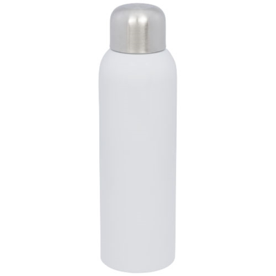 Picture of GUZZLE 820 ML RCS CERTIFIED STAINLESS STEEL METAL WATER BOTTLE in White.