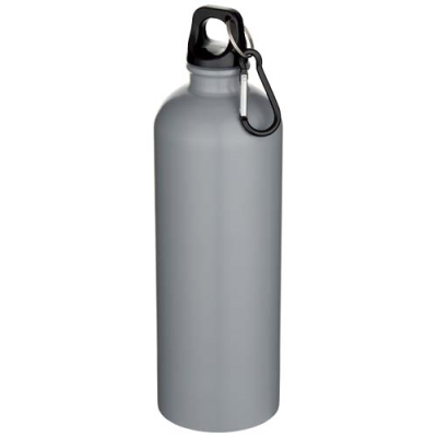 Picture of OREGON 750 ML MATTE RCS RECYCLED SINGLE WALL STAINLESS STEEL METAL WATER BOTTLE with Carabiner