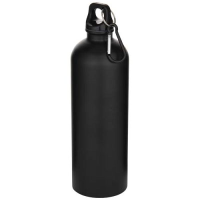 Picture of OREGON 750 ML MATTE RCS RECYCLED SINGLE WALL STAINLESS STEEL METAL WATER BOTTLE with Carabiner