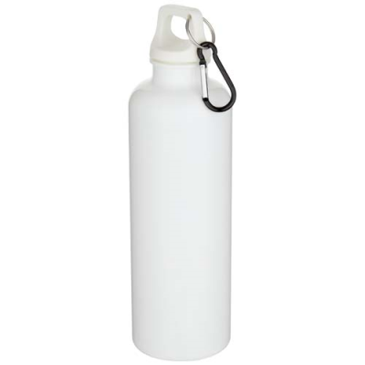 Picture of OREGON 750 ML SOLID COLOUR RCS RECYCLED PLASTIC WATER BOTTLE with Carabiner