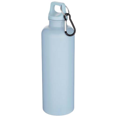 Picture of OREGON 750 ML SOLID COLOUR RCS RECYCLED PLASTIC WATER BOTTLE with Carabiner
