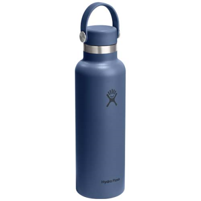 Picture of HYDRA FLASK STANDARD MOUTH 621 ML THERMAL INSULATED STAINLESS STEEL  WATER BOTTLE with Straw Cap