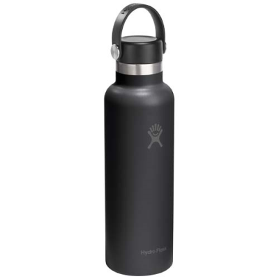 Picture of HYDRA FLASK STANDARD MOUTH 621 ML THERMAL INSULATED STAINLESS STEEL WATER BOTTLE with Straw Cap