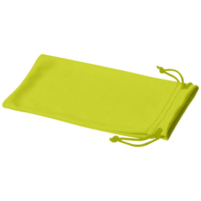 Picture of CLEAN MICROFIBRE POUCH FOR SUNGLASSES in Neon Fluorescent Yellow