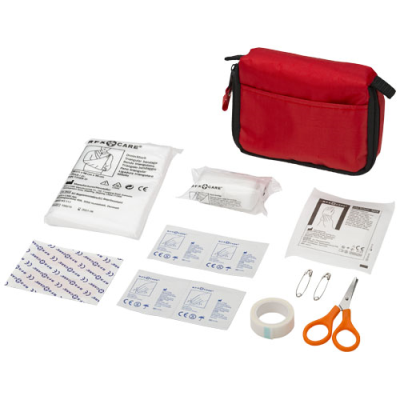 Picture of SAVE-ME 19-PIECE FIRST AID KIT in Red.