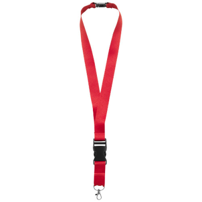 Picture of YOGI LANYARD DETACHABLE BUCKLE BREAK-AWAY CLOSURE in Red