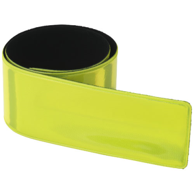 Picture of RFX™ HITZ REFLECTIVE SAFETY SLAP WRAP in Neon Fluorescent Yellow.