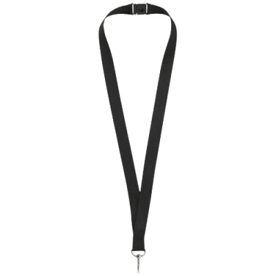 Picture of LAGO LANYARD with Break-away Closure in Black Solid