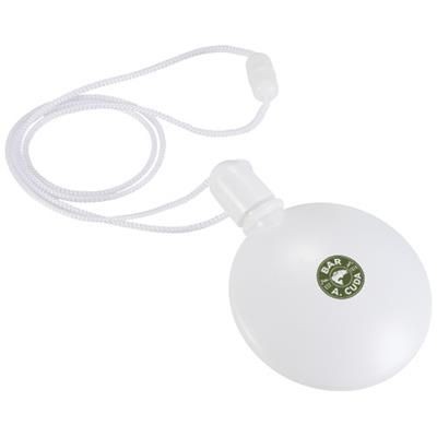Picture of BLUBBER ROUND BUBBLE DISPENSER in White Solid