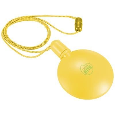 Picture of BLUBBER ROUND BUBBLE DISPENSER in Yellow