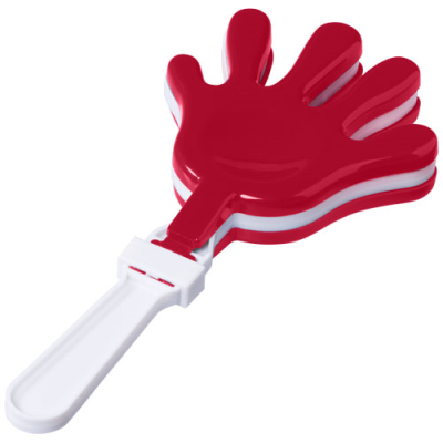 Easy to Use 2 Red Hat Hand Clappers Red & Purple Party Novelty Noise Maker 