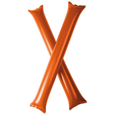 Picture of CHEER 2-PIECE INFLATABLE CHEERING STICK in Orange