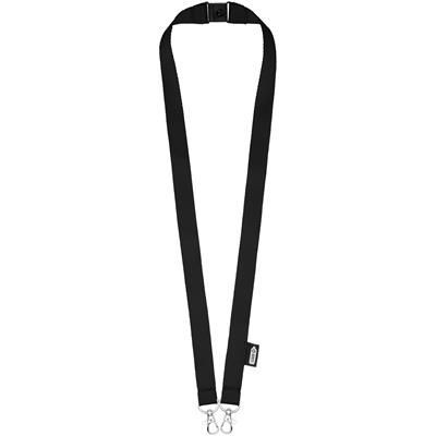 Picture of ADAM RECYCLED PET LANYARD with Two Hooks