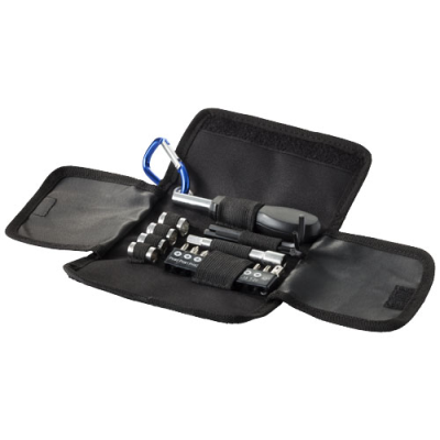 Picture of FLINT 19-PIECE TOOL SET in Black Solid-blue