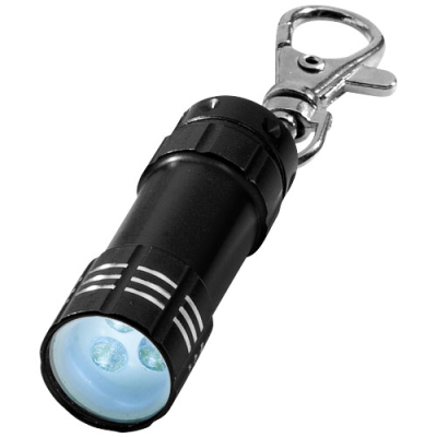 Picture of ASTRO LED KEYRING CHAIN LIGHT in Solid Black.