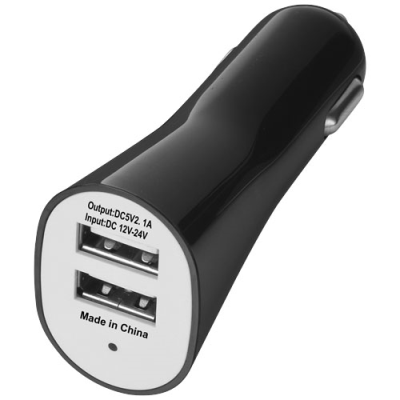 Picture of POLE DUAL CAR ADAPTER in Black Solid
