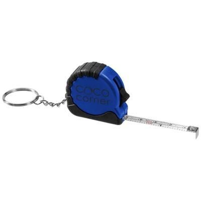 Picture of HABANA 1 METRE MEASURING TAPE with Keyring Chain in Royal Blue