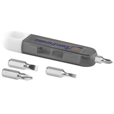 Picture of FORZA 4-FUNCTION SCREWDRIVER SET in Black Solid