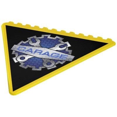 Picture of FROSTY TRIANGULAR ICE SCRAPER in Yellow