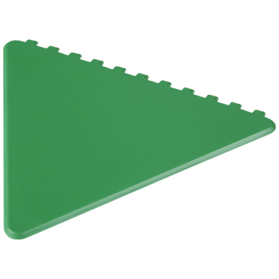 Picture of FROSTY TRIANGULAR RECYCLED PLASTIC ICE SCRAPER in Mid Green