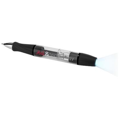 Picture of KING 7-FUNCTION SCREWDRIVER with LED Light Pen in Black Solid