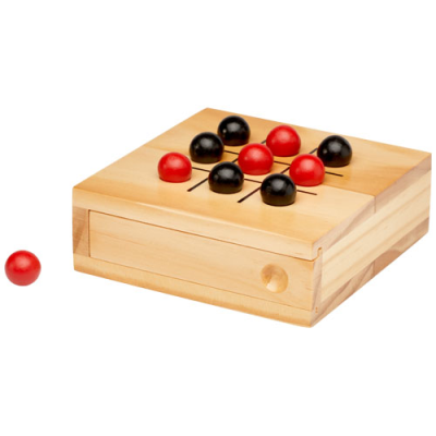 Picture of STROBUS WOOD TIC-TAC-TOE GAME in Natural.