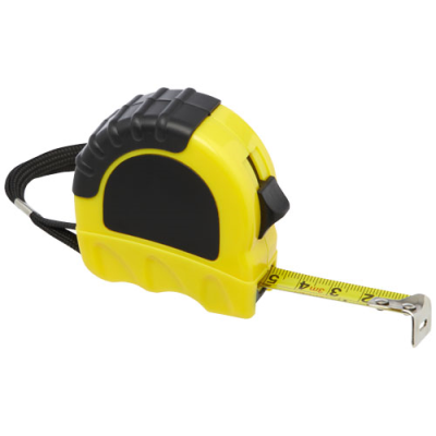 Picture of RULE 3-METRE RCS RECYCLED PLASTIC MEASURING TAPE in Yellow.