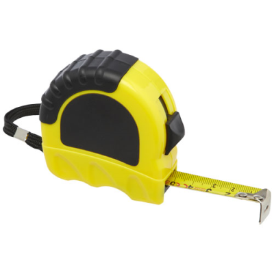 Picture of RULE 5-METRE RCS RECYCLED PLASTIC MEASURING TAPE in Yellow.