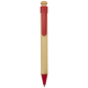 Picture of RATTAN BAMBOO AND RECYCLED PLASTIC BALL PEN (BLACK INK)