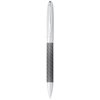 Picture of WINONA BALL PEN with Carbon Fibre Details in Silver & Grey.
