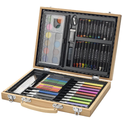 Picture of RAINBOW 67-PIECE COLOURING SET in Natural