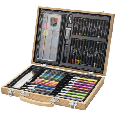 Picture of RAINBOW 67-PIECE COLOURING SET in Natural.