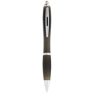 Picture of NASH BALL PEN COLOUR BARREL AND BLACK GRIP in Solid Black